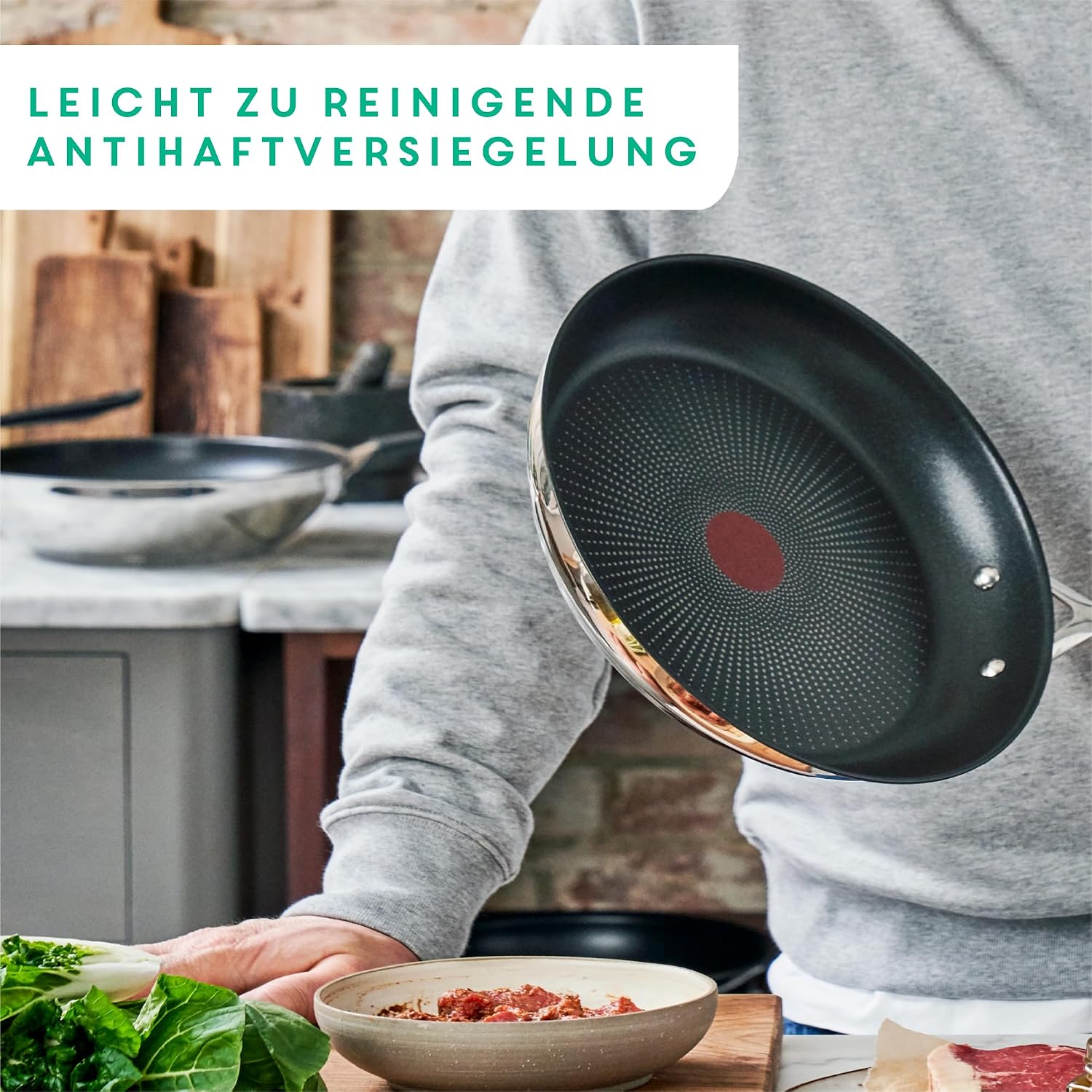 Detalle de Tefal Cook's Direct On Pfannenset 20/24/28 cm