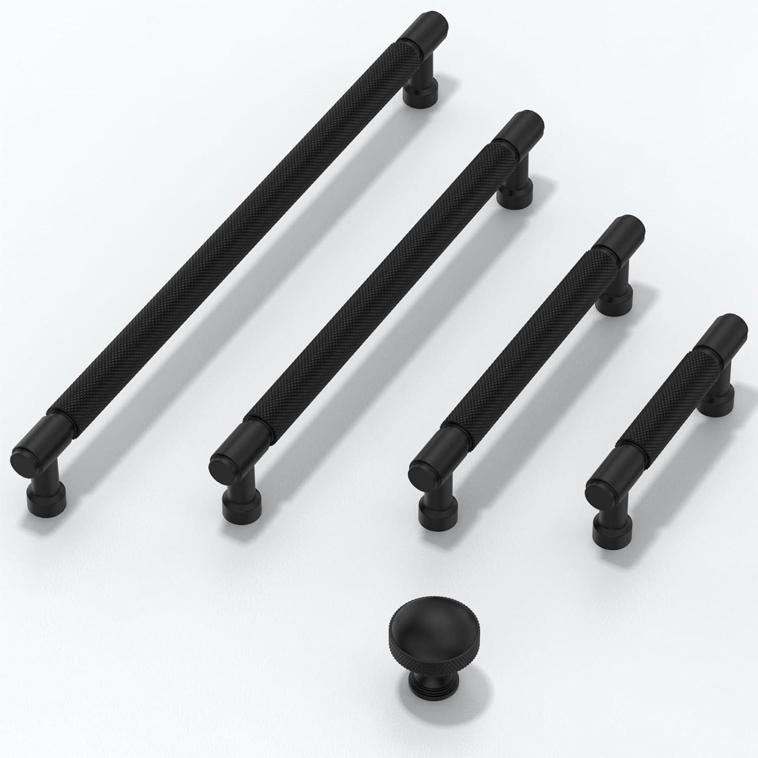 Thumbnail 5 de Talentedeco 10 Pack Matte Black Cabinet Pulls (6.3 Inch / 160mm) – Durable Zinc Alloy Hardware for Cabinets and Drawers