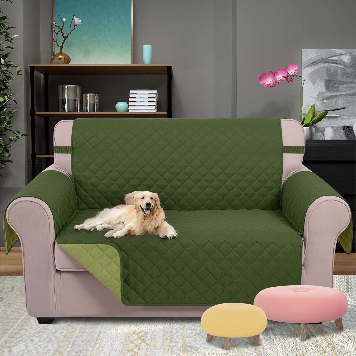 Detalle 2 de U-NICE HOME Loveseat Sofa Cover 54in ๐
