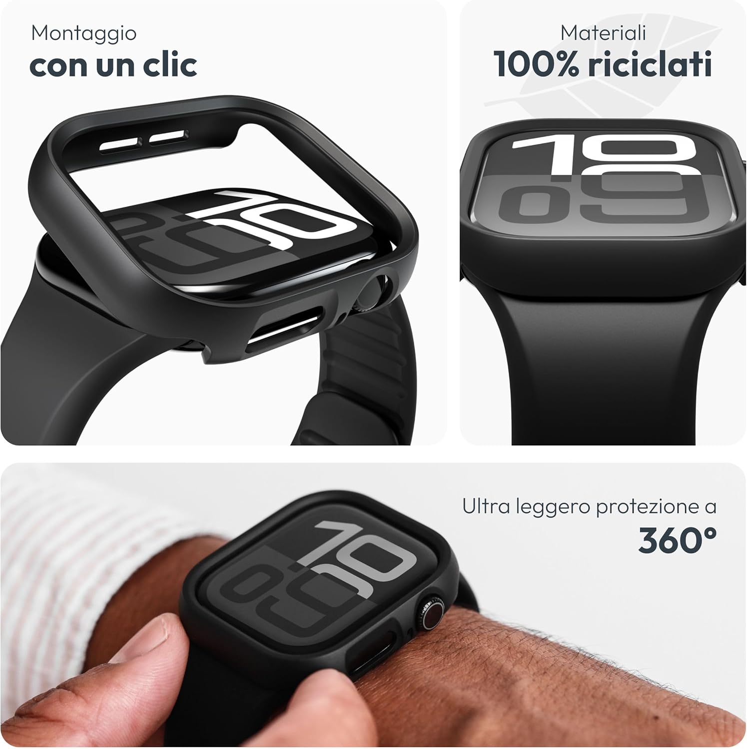 Thumbnail 2 de VONMÄHLEN Thin Case per Apple Watch 46 mm – Custodia sottile, elegante e resistente ai graffi e all'acqua