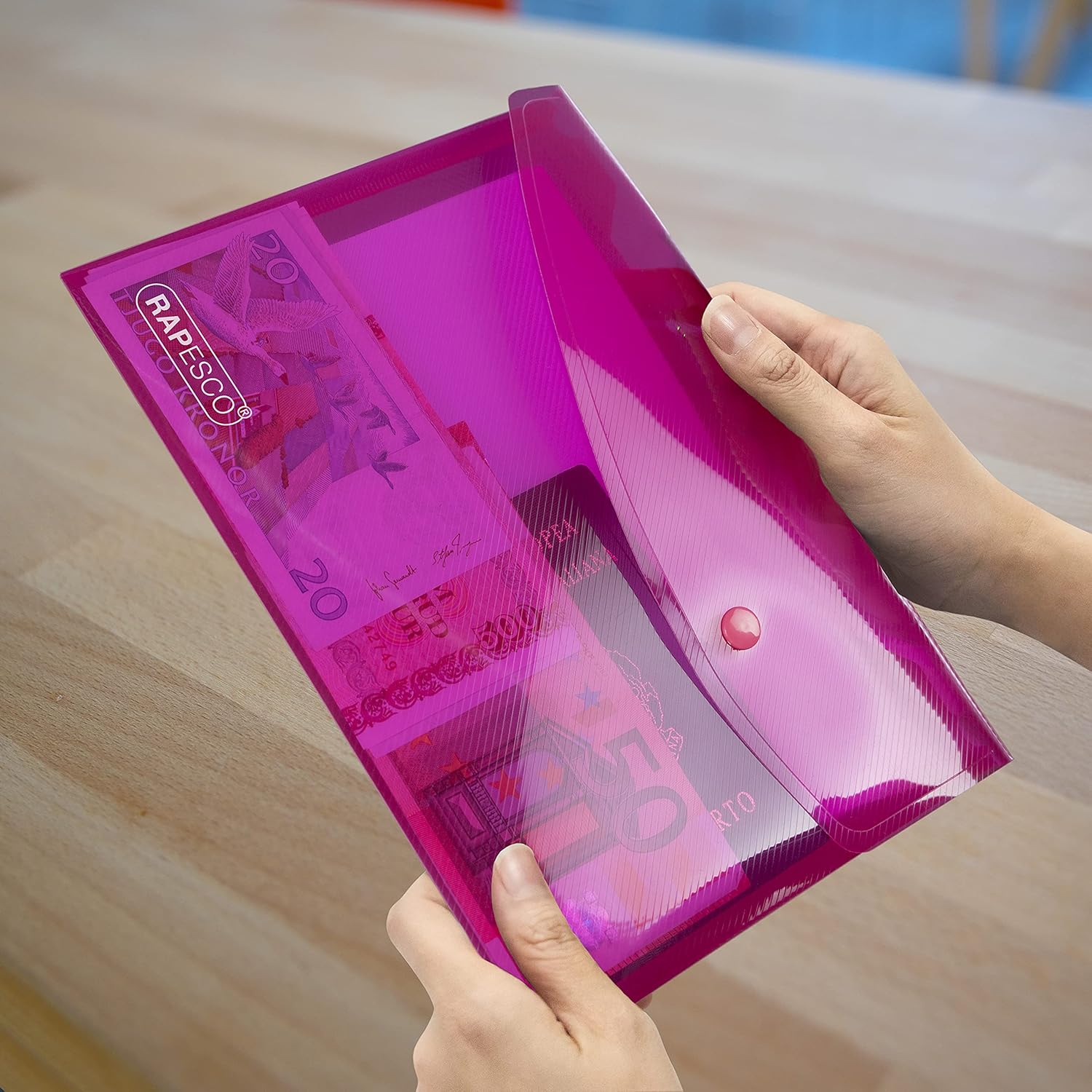 Thumbnail 2 de Rapesco 1498 ECO Pochette A5 75 feuilles