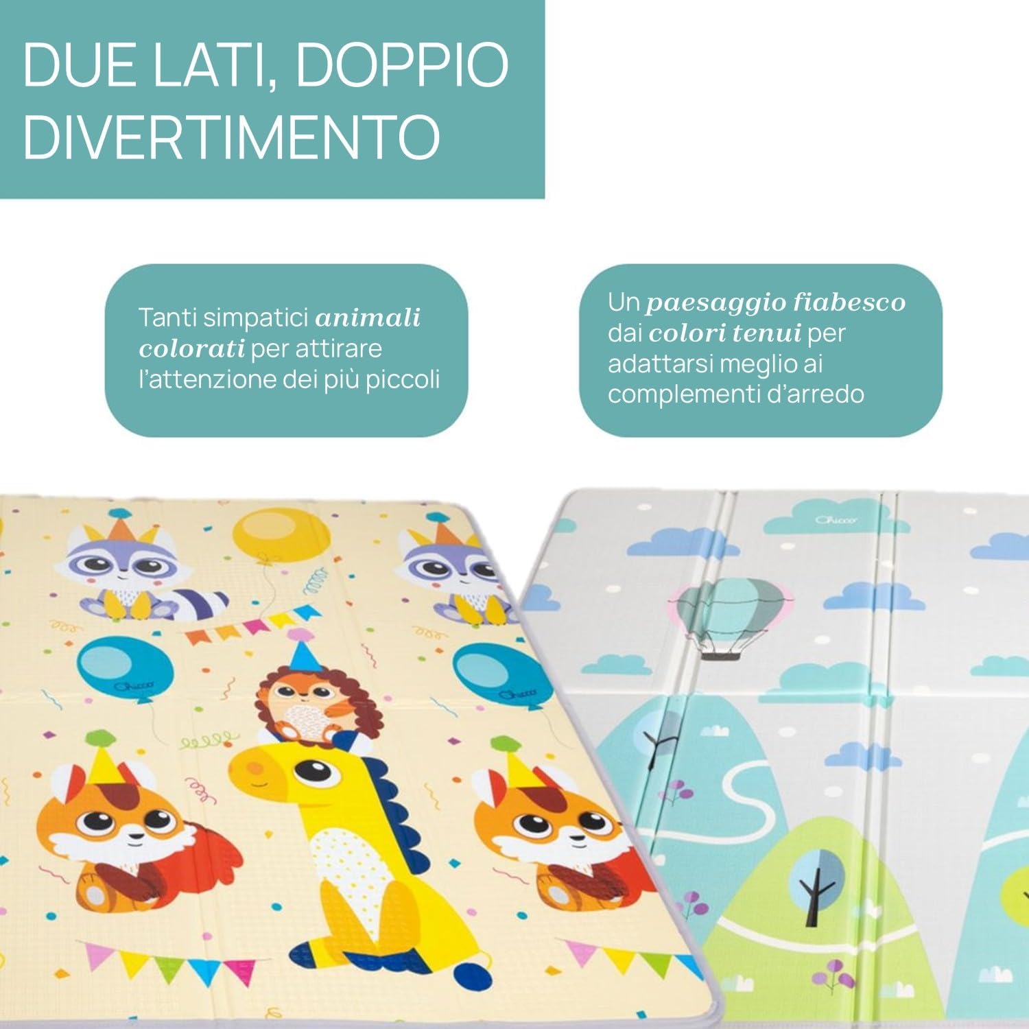 Detalle 2 de Chicco Tappeto Gioco 200x180 cm Extra Large