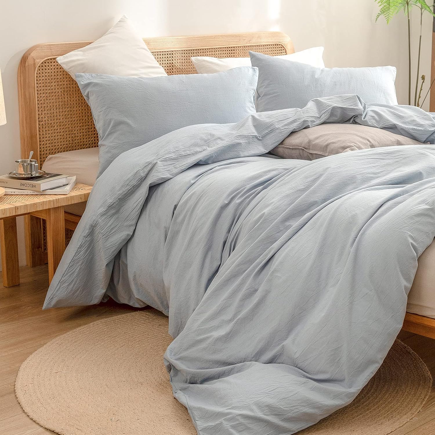 Thumbnail 4 de BESTOUCH Duvet Cover Set Queen 90x90