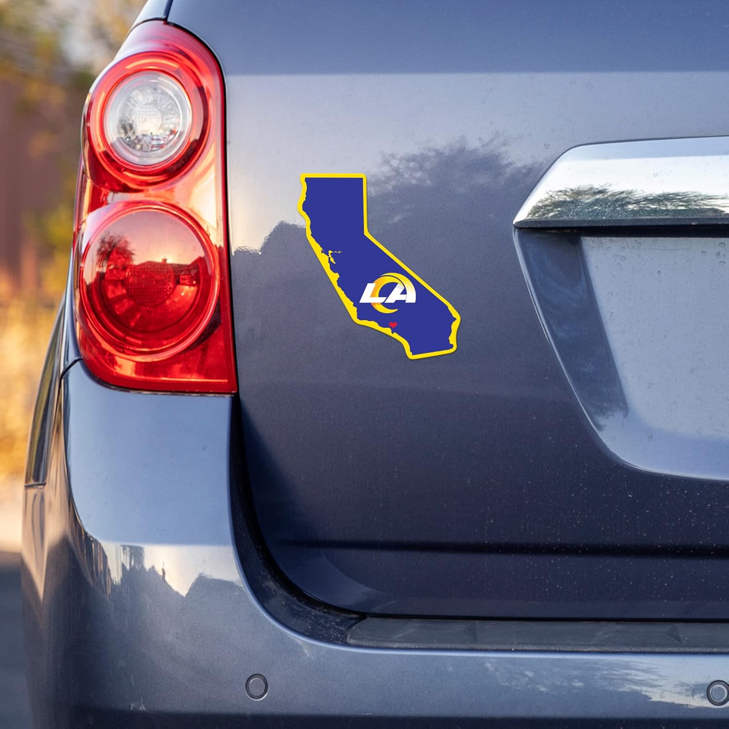 Thumbnail 1 de NHL Rico Industries Home State Sticker (5&quot, x 7&quot,) — Weather-Resistant Vinyl Home State Decal