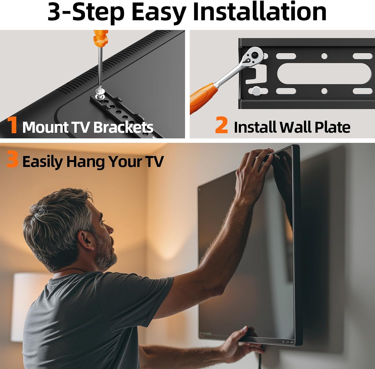 Thumbnail 6 de IWOBOARD 32 40 42 inch Fixed TV Wall Mount