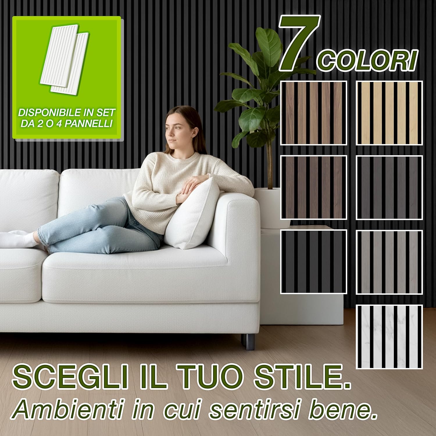 Thumbnail 3 de TRESKO 4 pannelli acustici in legno