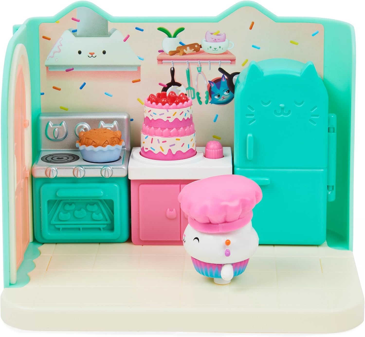 Thumbnail 6 de Gabby’s Dollhouse: Bakey with Cakey Kitchen with Figure and Accessories