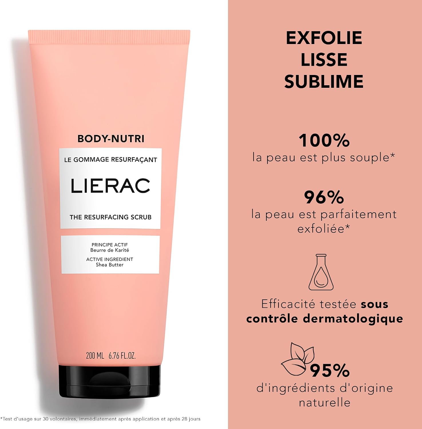 Thumbnail 1 de Lierac Body-Nutri Gommage Rigenerante: scrub esfoliante e levigante con Burro di Karité, 200 ml
