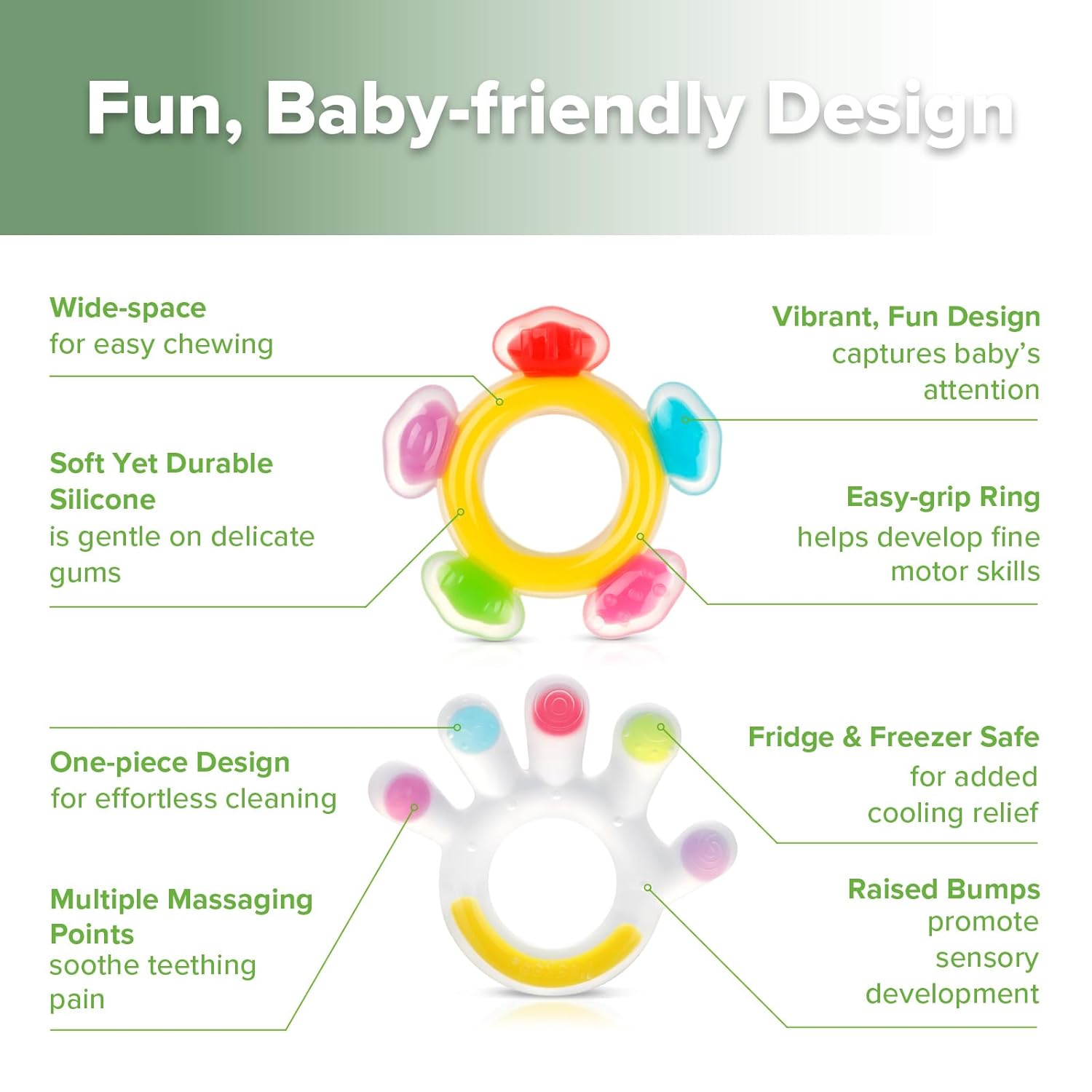 Thumbnail 3 de Haakaa Silicone Teether Combo 2-pack