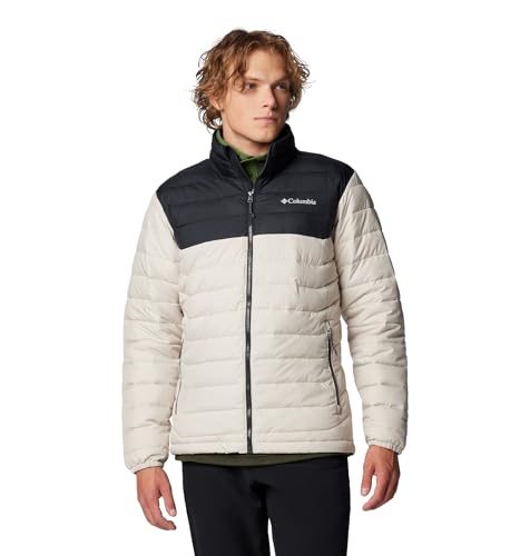 Columbia Powder Lite II, chaqueta de hombre con forro Omni-Heat y capucha ajustable