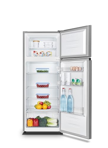 Detalle de Gorenje RF414EPS4 Doppeltürkühlschrank mit Gefrierteil oben – 165 L Kühlteil, 41 L Gefrierteil