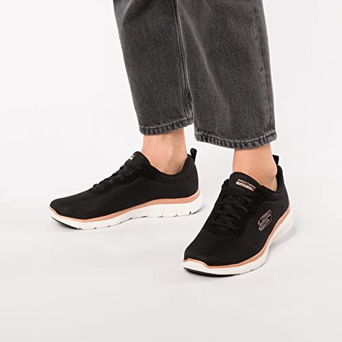 Thumbnail 1 de Skechers Flex Appeal 4.0 Mujer - Zapatillas Black Rose Gold
