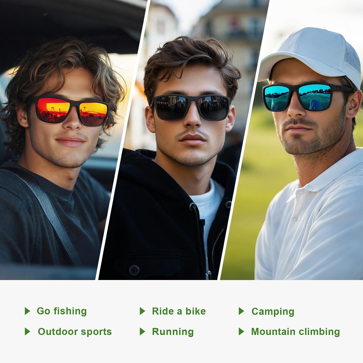 Thumbnail 5 de Fanshen Polarized Sunglasses for Men 🕶