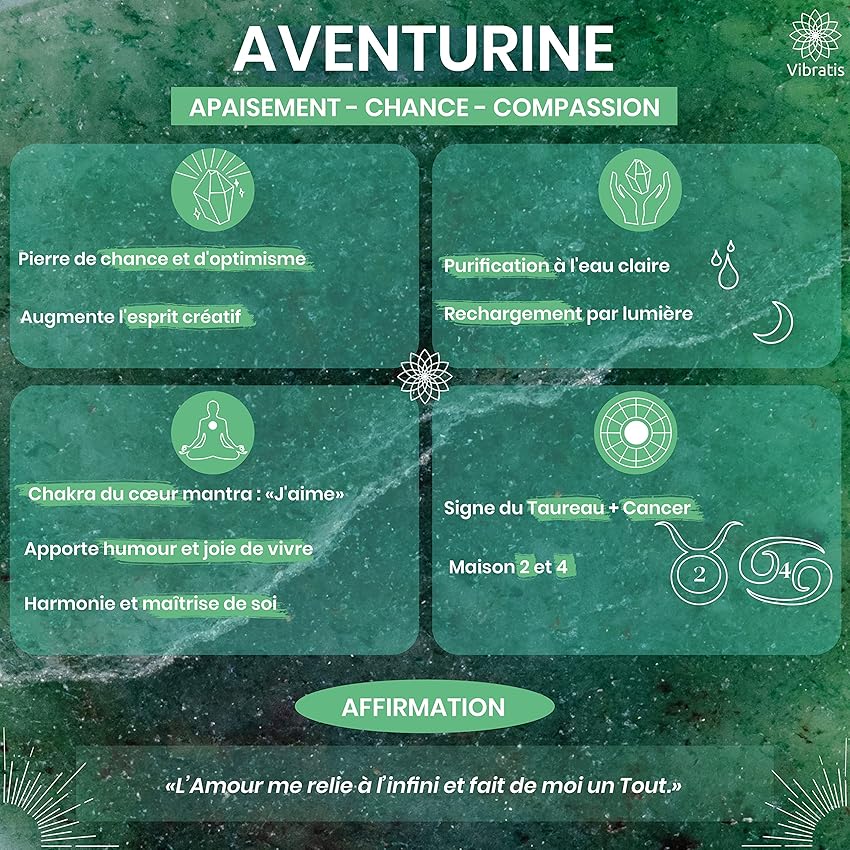 Thumbnail 4 de Vibratis Pendule de Radiesthésie en Aventurine ⚡