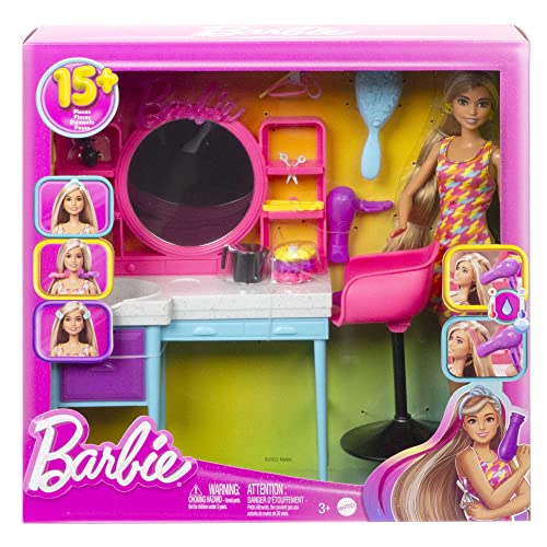 Thumbnail 6 de Barbie Totally Hair Set: Peluquería y Accesorios 💇♀