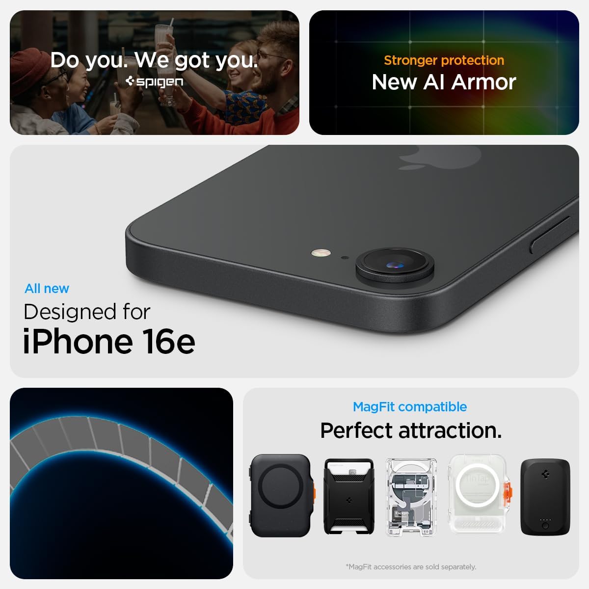 Detalle 2 de Spigen Tough Armor MagFit pour iPhone 16