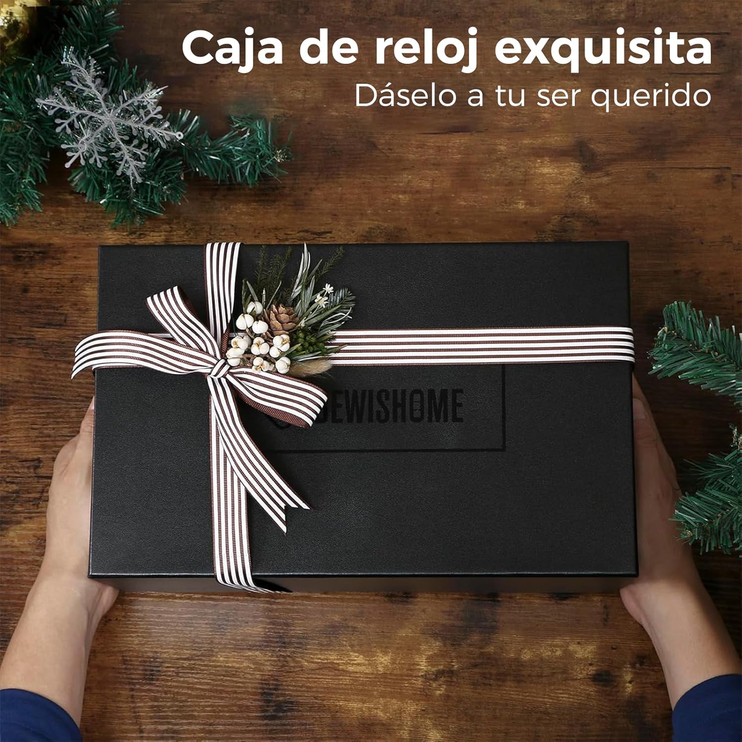 Thumbnail 6 de BEWISHOME ESSH02Y caja para 12 relojes 🕰