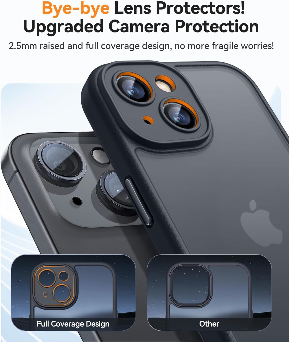 Thumbnail 2 de CANSHN Matte Case for iPhone 15 6.1-inch