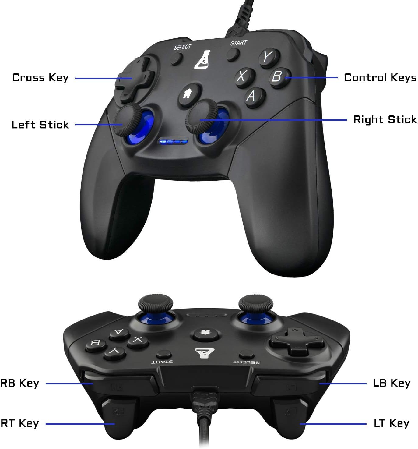 Thumbnail 6 de The G-Lab K-Pad THORIUM Gaming-Controller