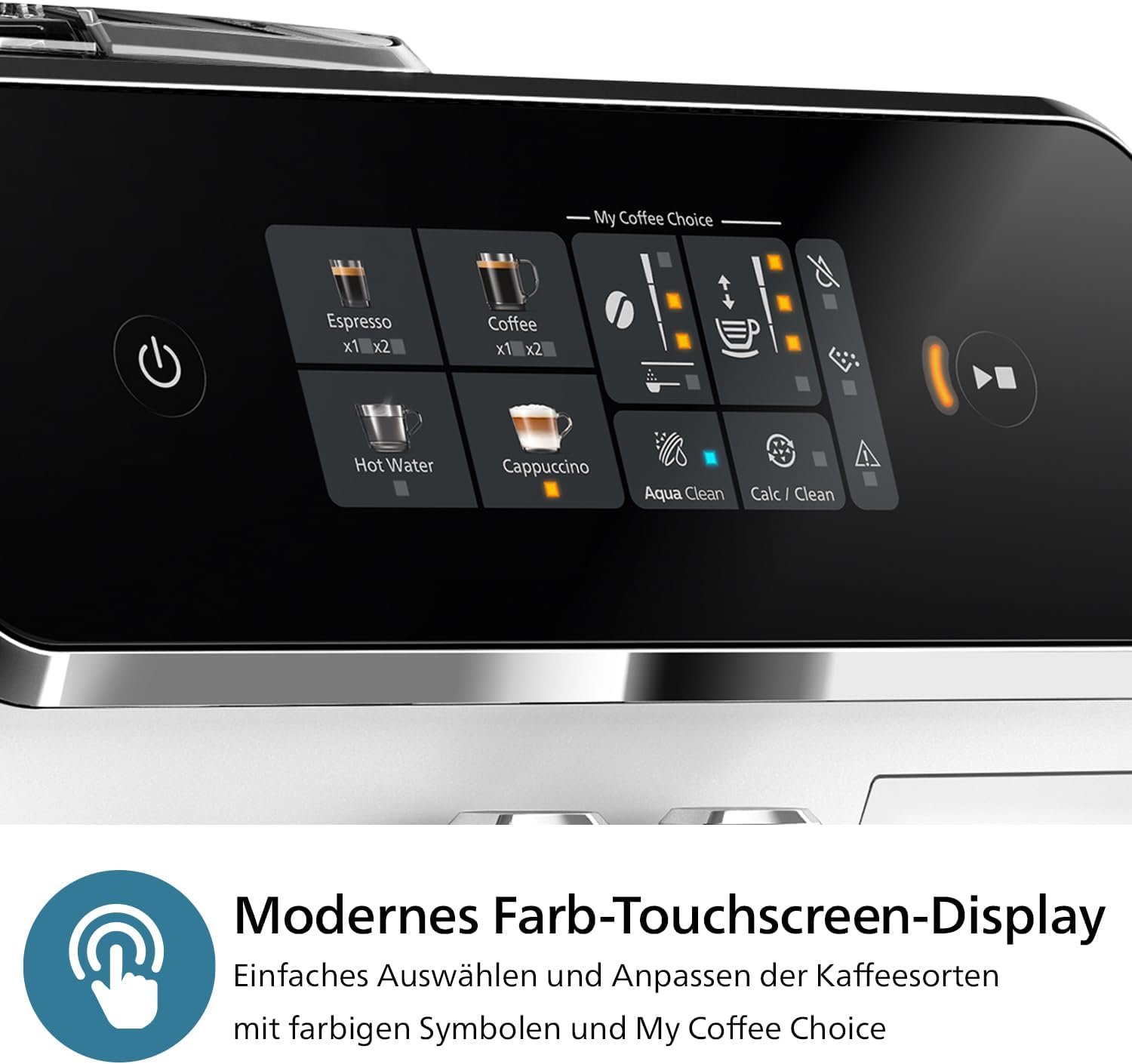 Detalle de Philips 2300 Serie Vollautomatische Espressomaschine EP2333/40 – LatteGo, SilentBrew, Keramikmahlwerk