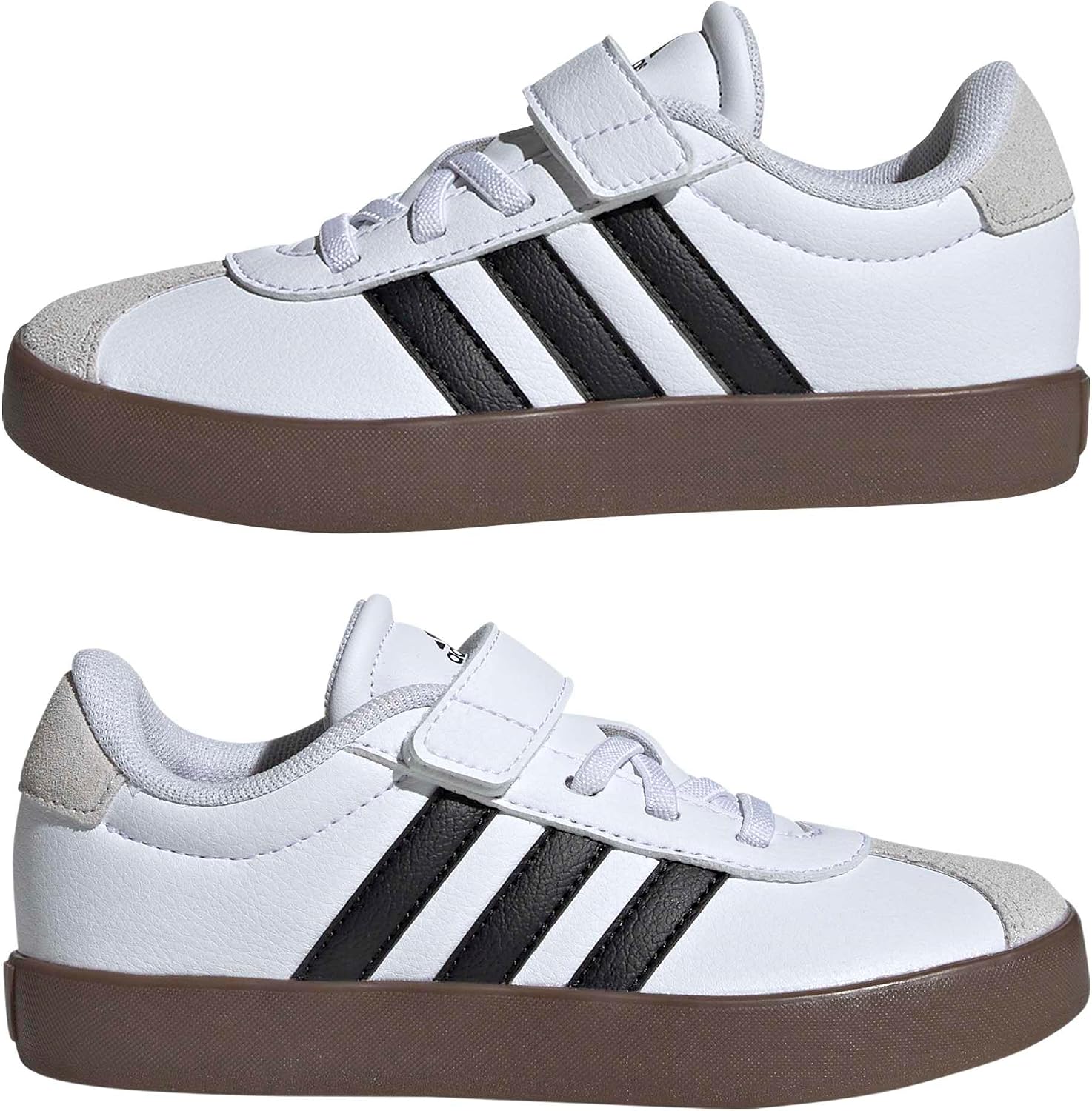 Thumbnail 6 de adidas Vl Court 3.0 Schuhe für Kinder – FTWR White/Core Black/Grey One, 31 EU