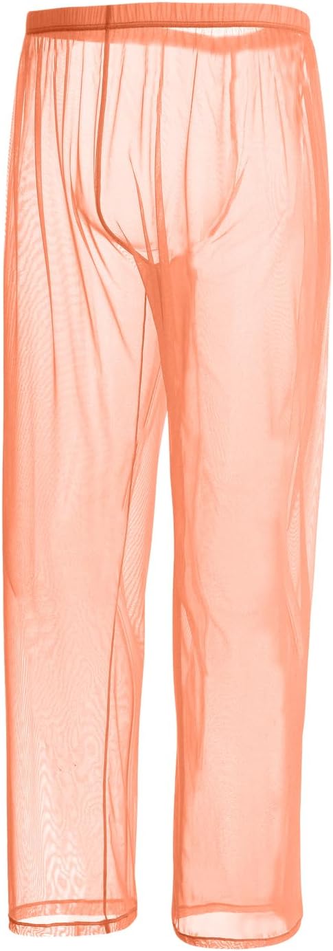 Detalle de YAHWULAI Herren Schlafanzughosen – Leichtes, hautfreundliches Nylon-Elastan-Gemisch