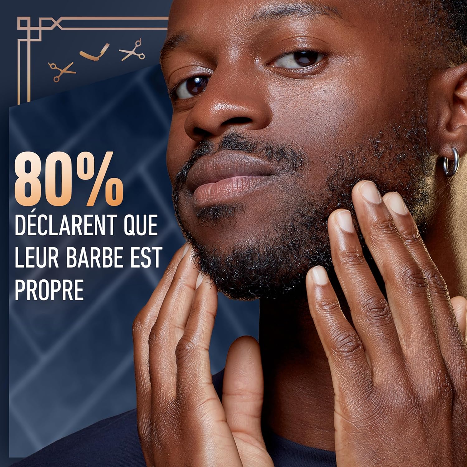 Detalle 2 de King C. Gillette Soin Barbe 3-en-1 — Nettoyant, Hydratant et Rafraîchissant (350 ml)