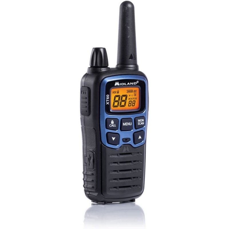 Detalle 2 de Midland XT60 Pack 2 Walkie-talkies PMR446 azules