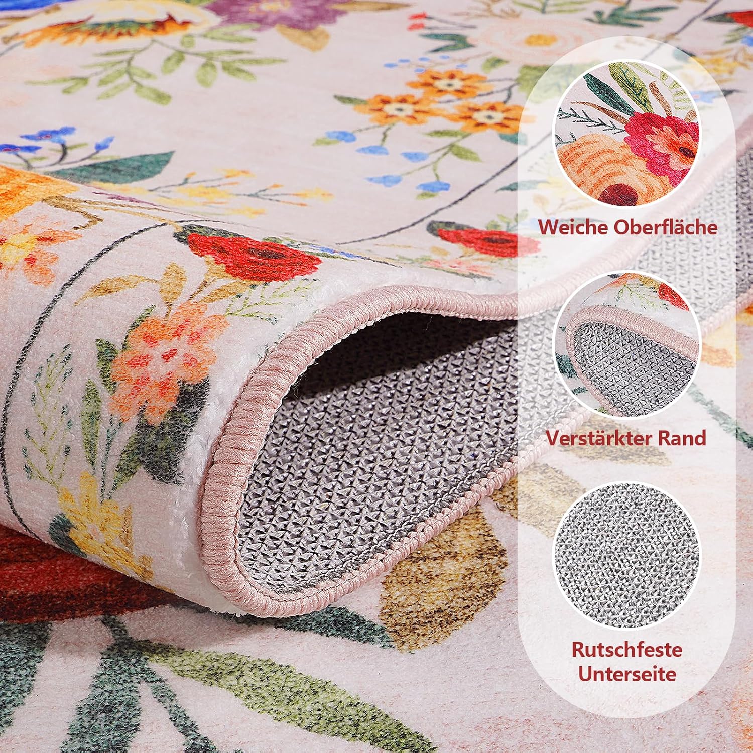 Thumbnail 1 de BYBSRLL Tapis Lavable 120x180cm