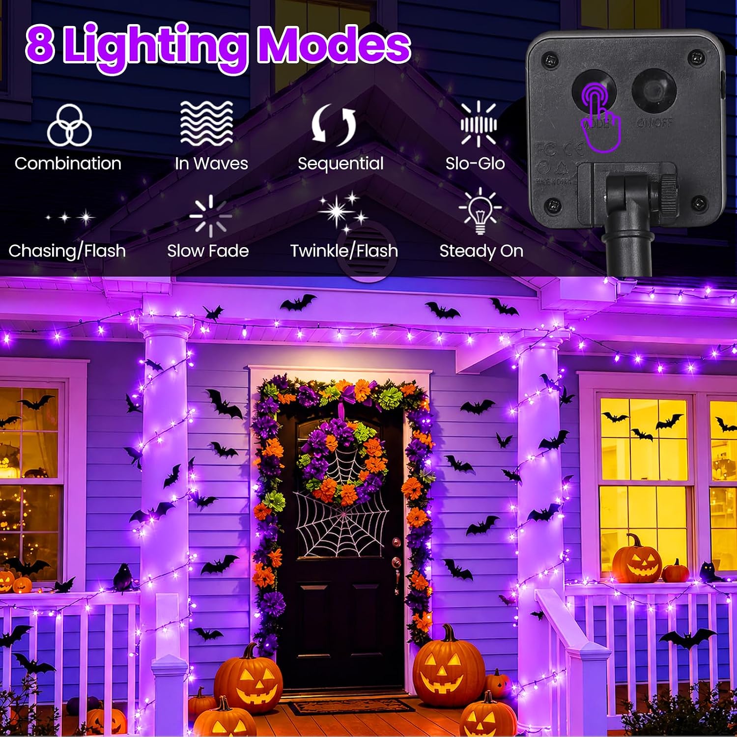 Thumbnail 2 de Moettany Solar String Lights, 100 LEDs