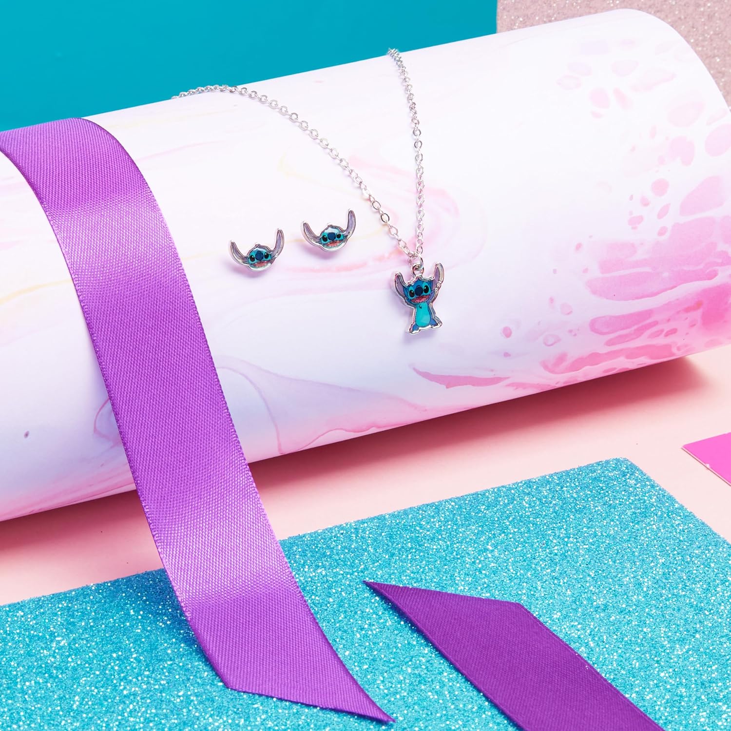 Detalle 2 de Disney Stitch Parure Gioielli Bambine