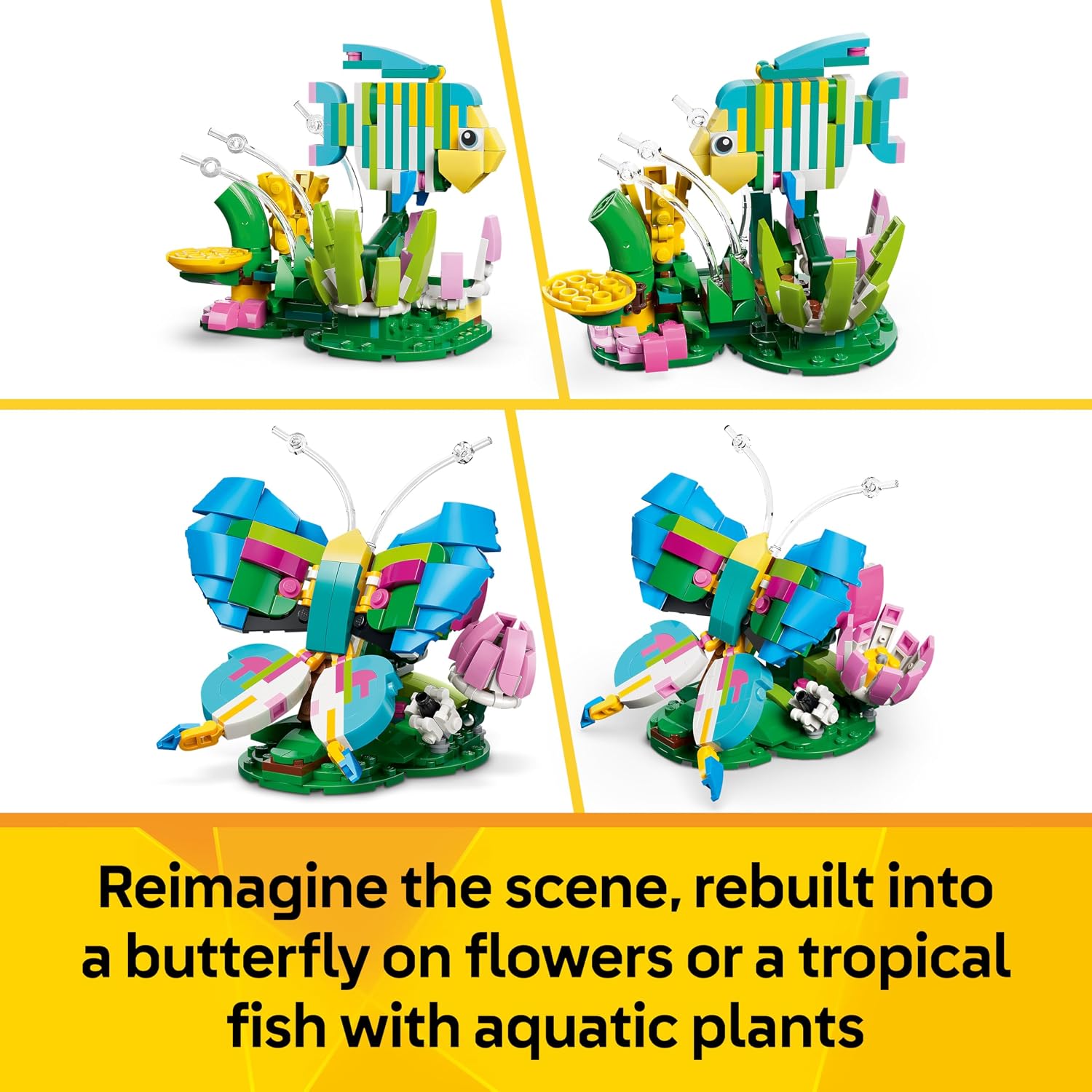 Thumbnail 5 de LEGO 31384 Colourful Hummingbird toy