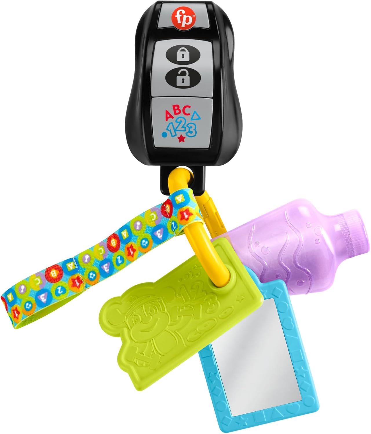Thumbnail 6 de Fisher-Price Jouet Musical Rires et Éveil Mes Premiers Clés d’Activité (HXF50) – 4 Activités, 20+ Chansons
