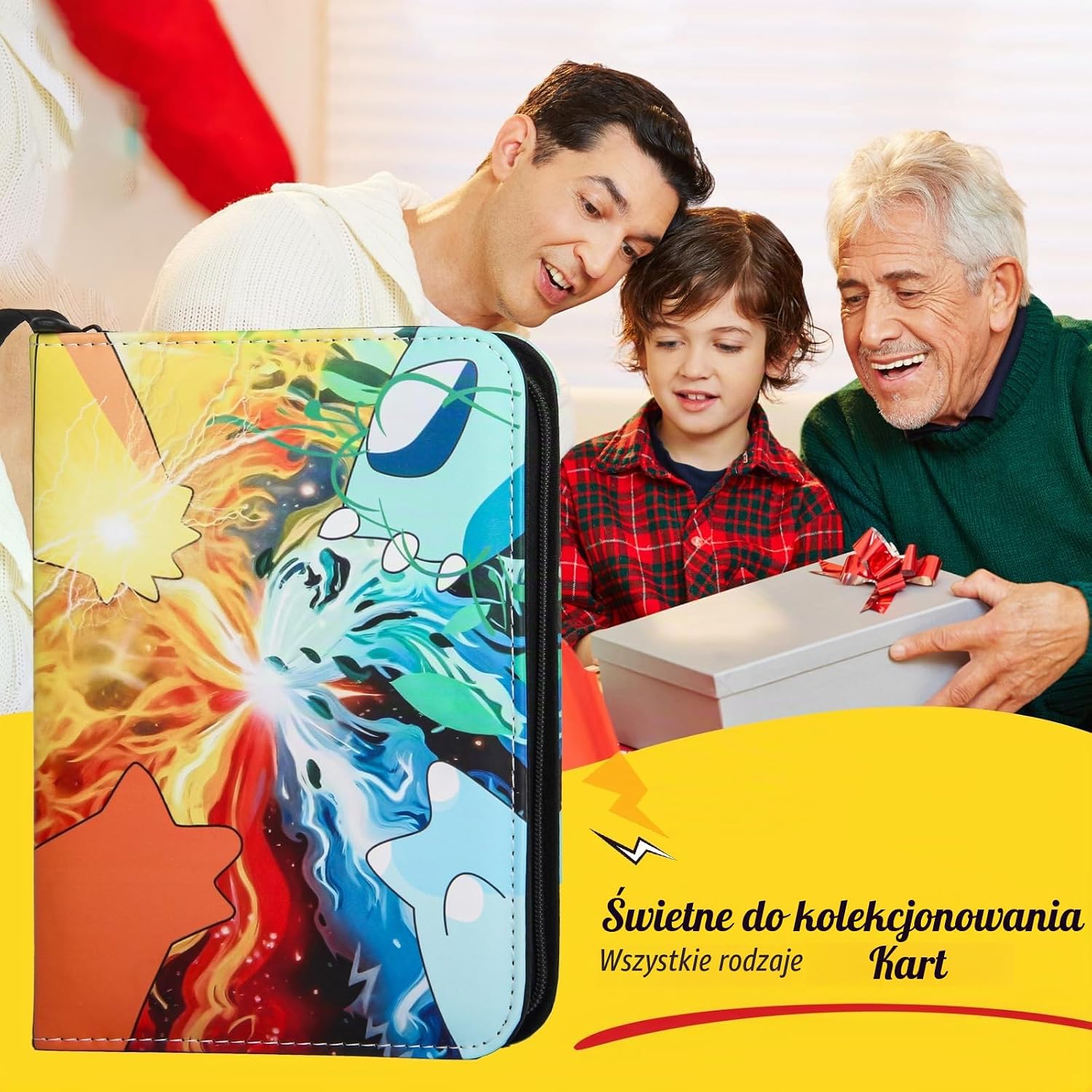 Thumbnail 6 de ZUPAPJO 900NEWXC album na karty kolekcjonerskie, 440 kart, zamek błyskawiczny