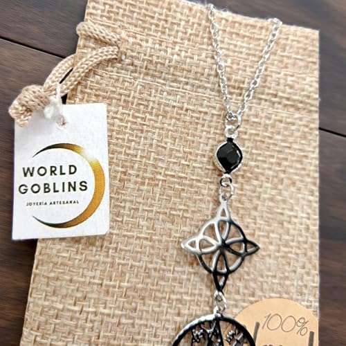 Detalle de WORLD GOBLINS Collar Doble Protección Acero