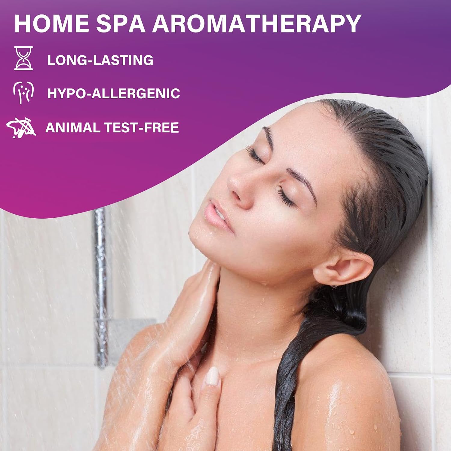 Detalle de BodyRefresh BR-24 Shower Steamers, 24-Pack with Seven Aromatherapy Scents
