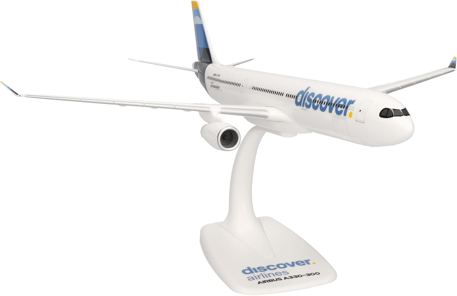Detalle de Herpa 614757 SnapFit Airbus A330-300 Discover Airlines 1:200