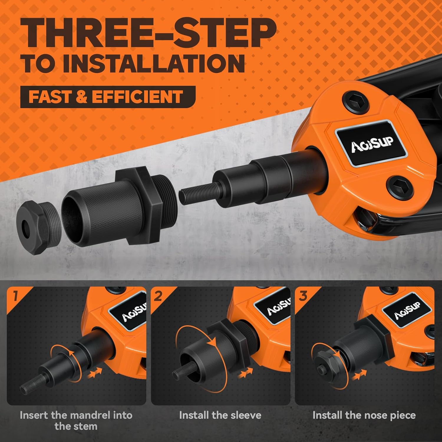 Thumbnail 4 de AojSup Rivet Nut Gun 14in Heavy Duty