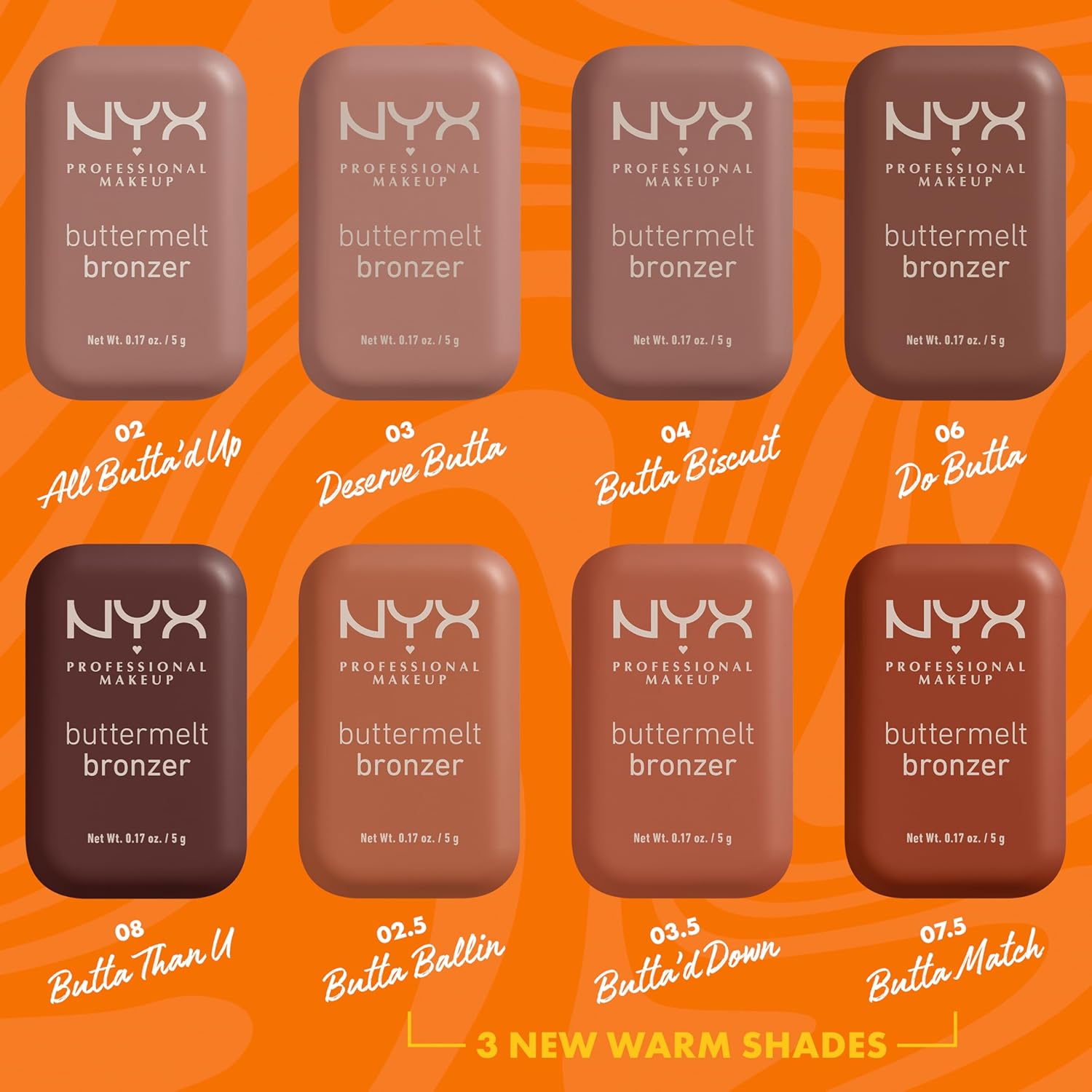 Detalle 2 de NYX Bronzer Butta Me Up 5 g – Look abbronzato e luminoso, fino a 12h