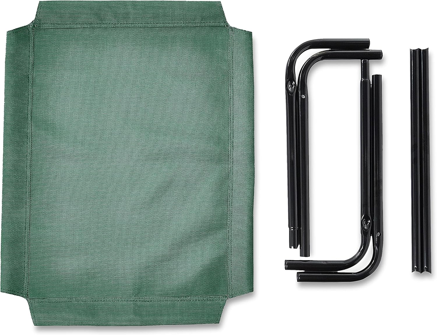 Detalle 2 de Amazon Basics Kühlendes erhöhtes Haustierbett Hund, Größe S, Grün