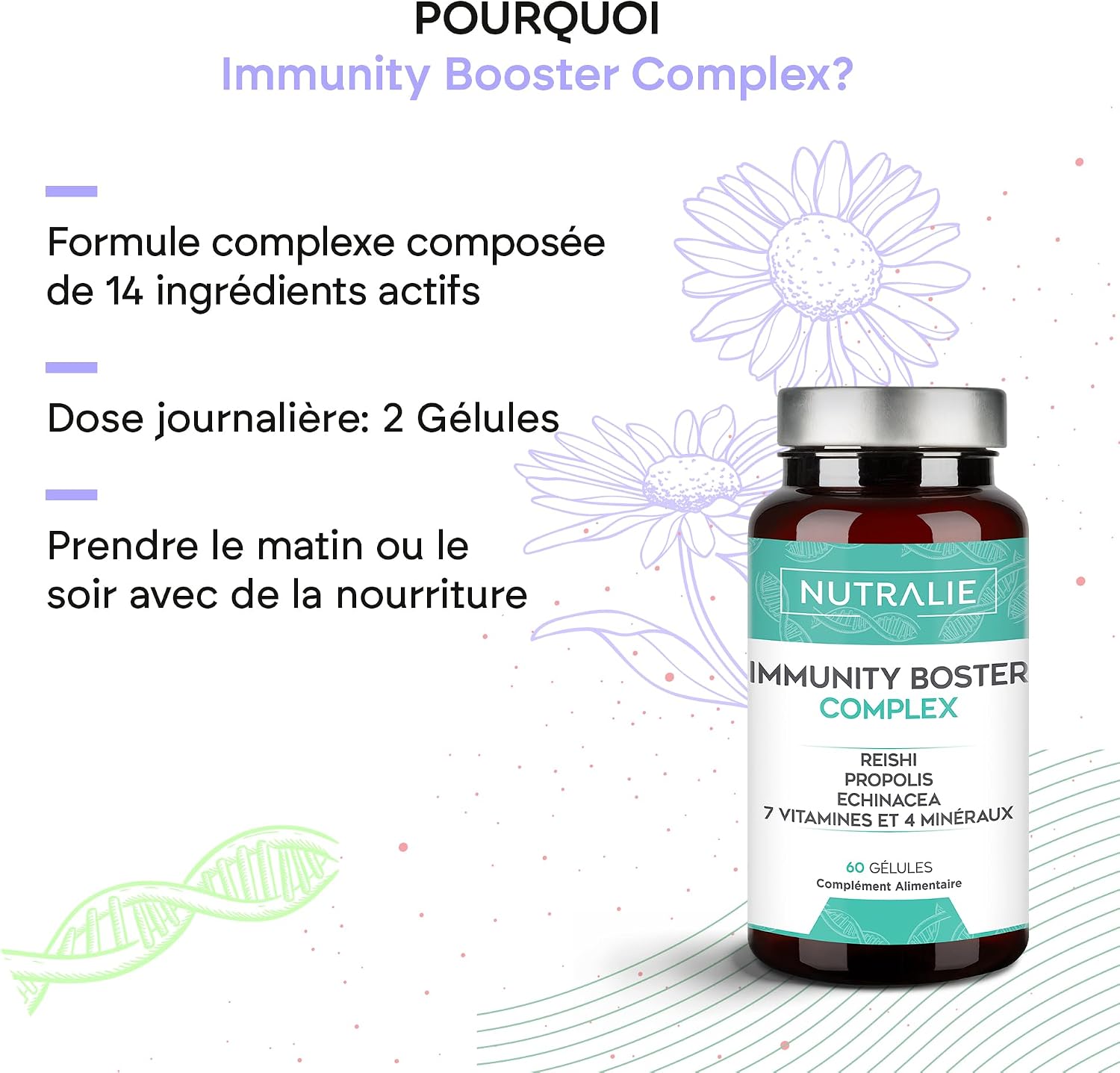 Thumbnail 2 de Nutralie Défenses Immunitaires Complex 60 gélules