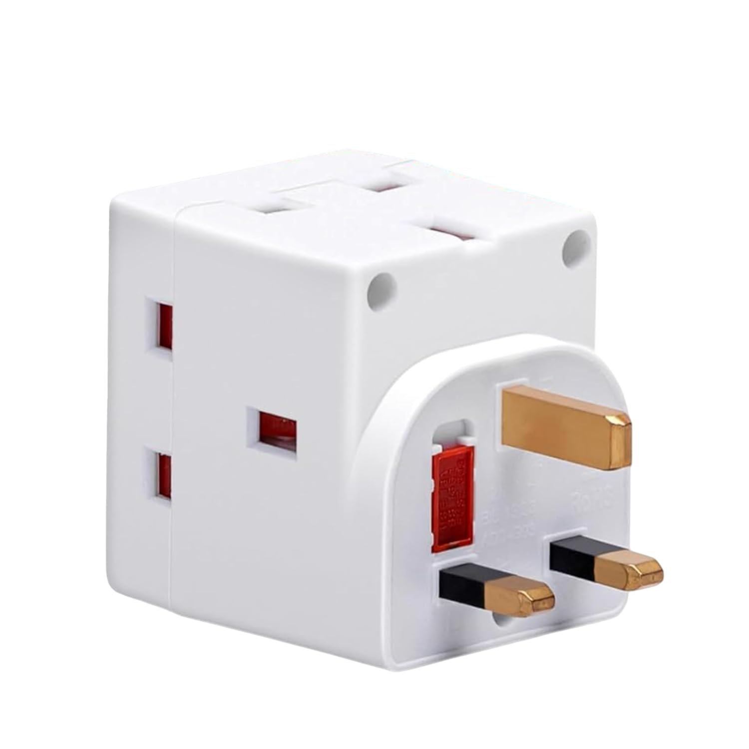 Thumbnail 6 de Double Dragon 13A 2-Way 3-Pin Multi Plug Adapter