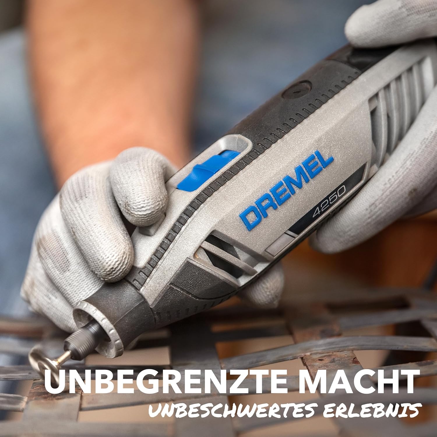 Thumbnail 3 de Dremel 4250 Multitool 175W Kit mit variabler Drehzahl 5.000–35.000 U/min und 6 Aufsätzen
