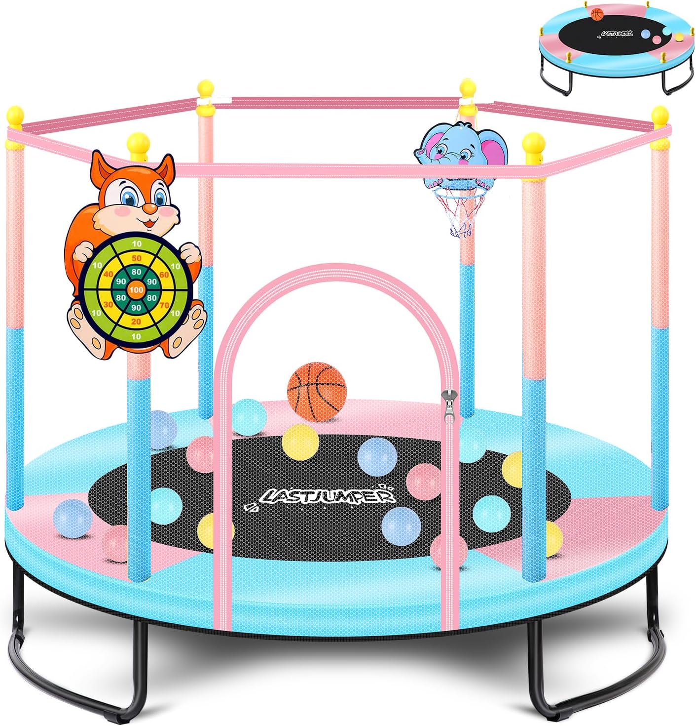 Thumbnail 5 de 5ft Mini Toddler Trampoline