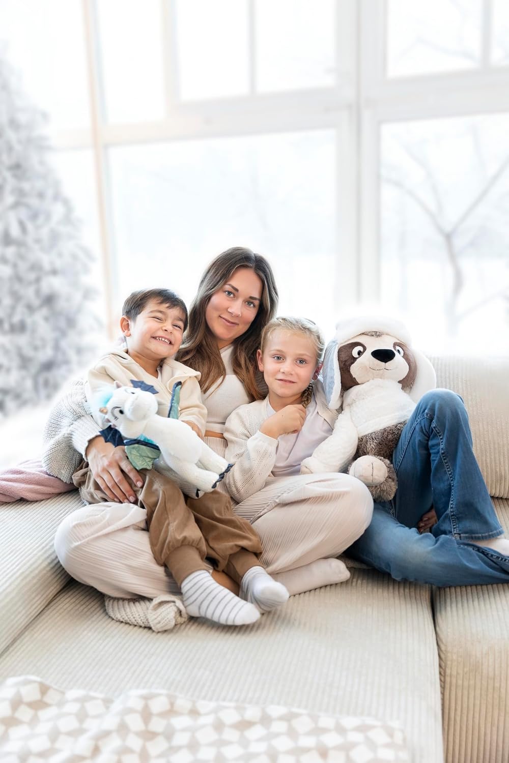 Thumbnail 5 de NICI Kuscheltier Faultier Izzy Icetumbler mit Mütze, 70 cm – beige, zum Kuscheln & Verschenken (62435)