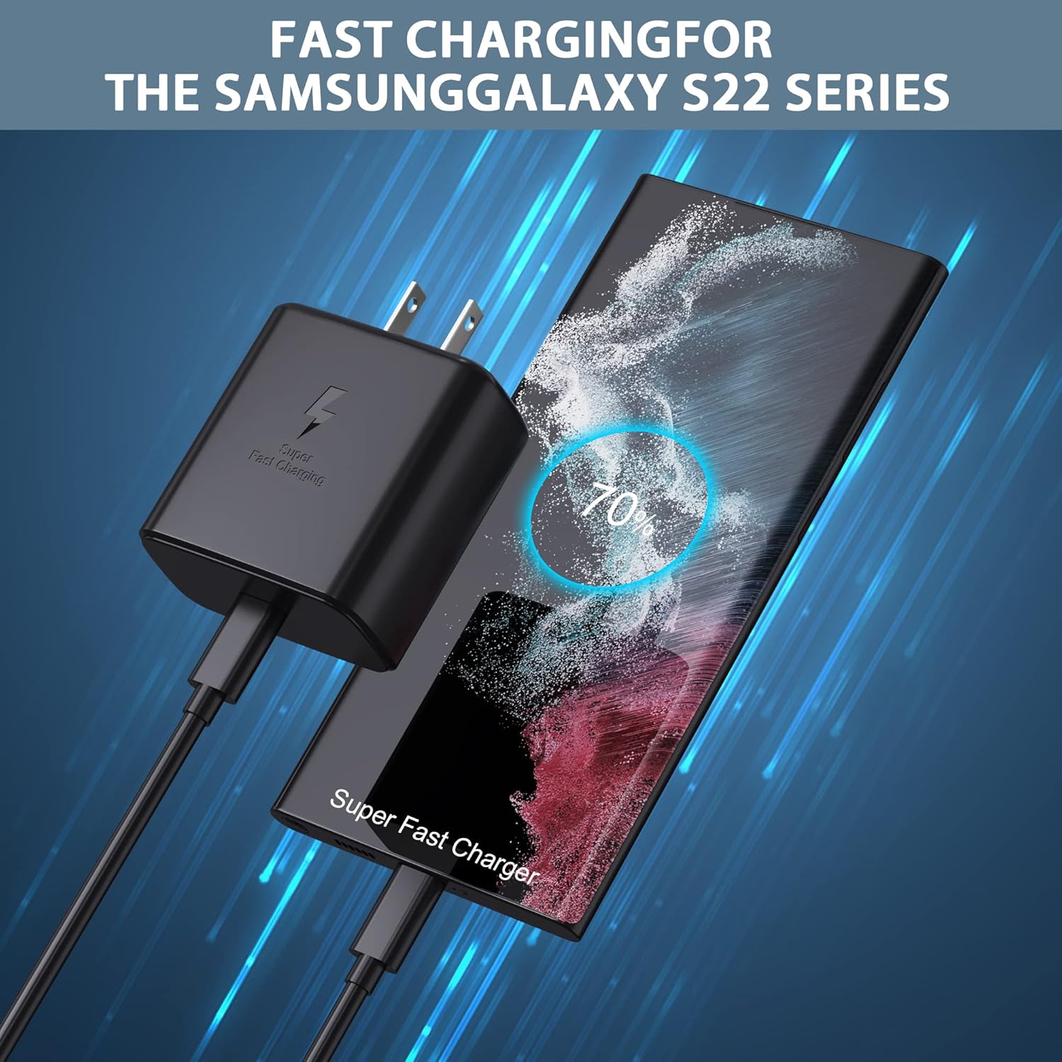 Thumbnail 6 de 45W Super Fast USB-C Charger 6ft