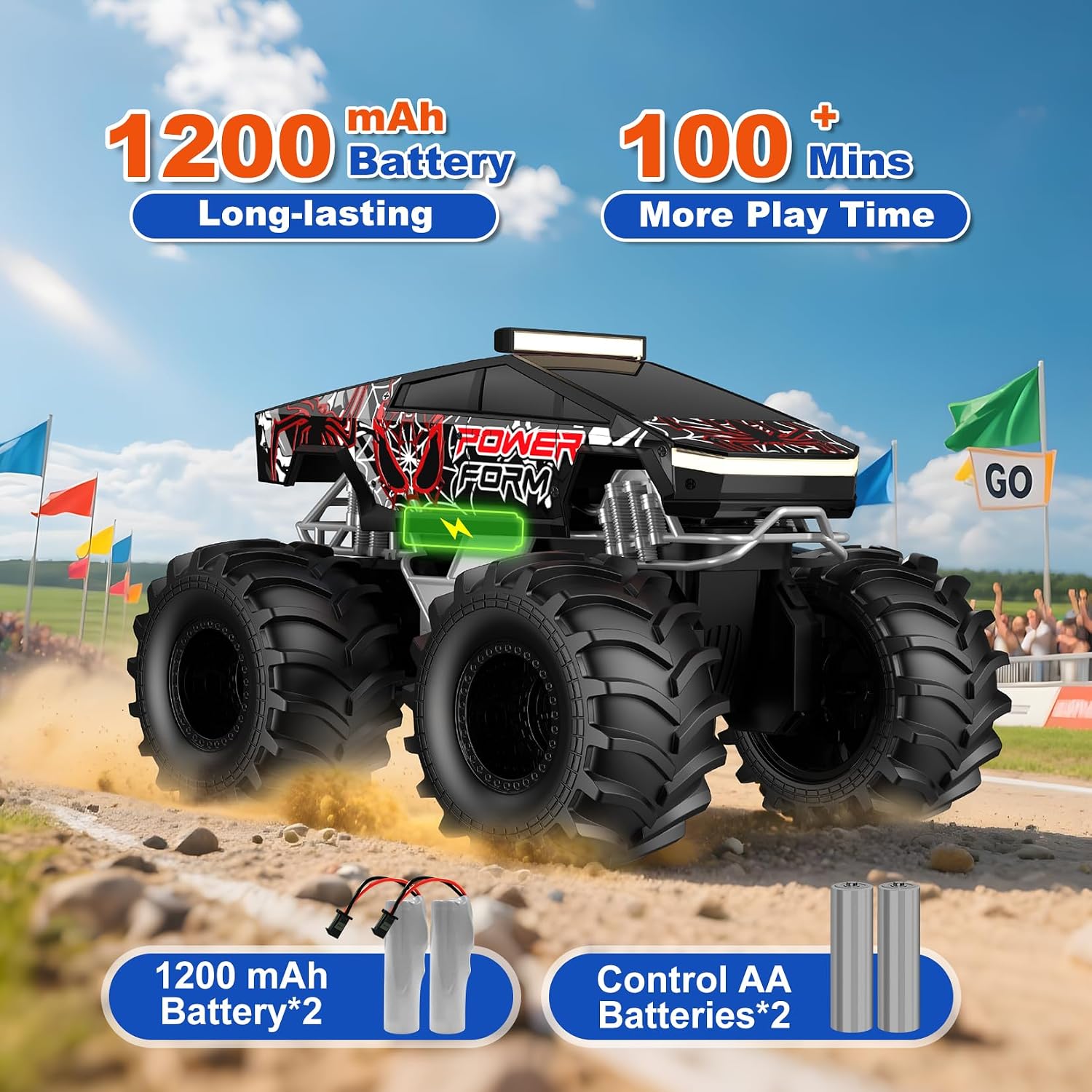 Thumbnail 3 de Amphibious Remote Control Car 1:18 RC truck