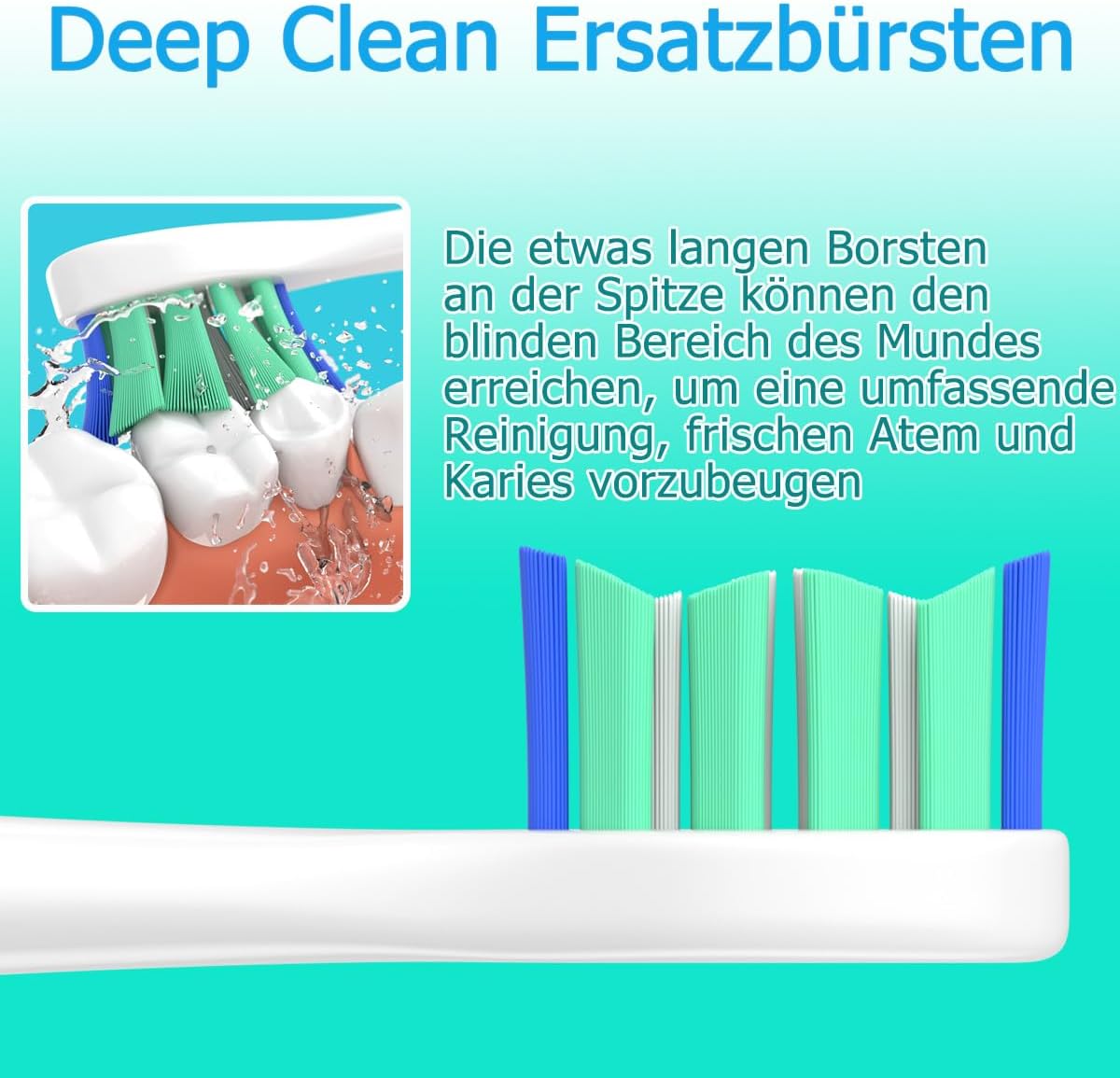 Thumbnail 5 de Wardimark Ersatzbürsten 8er Pack für Sonicare