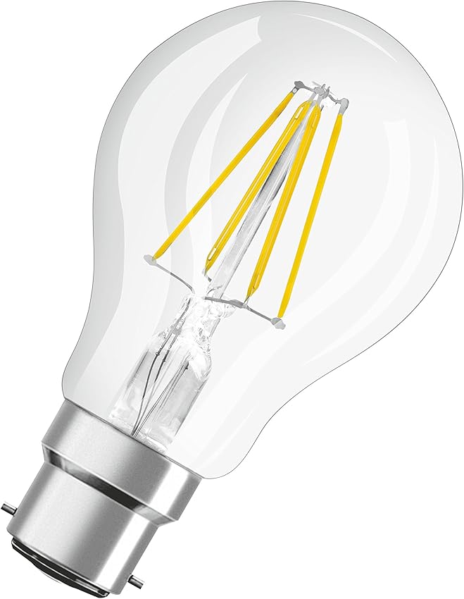 Detalle de Osram 819498 Bombilla LED B22d, 7 W, 3 Pzas