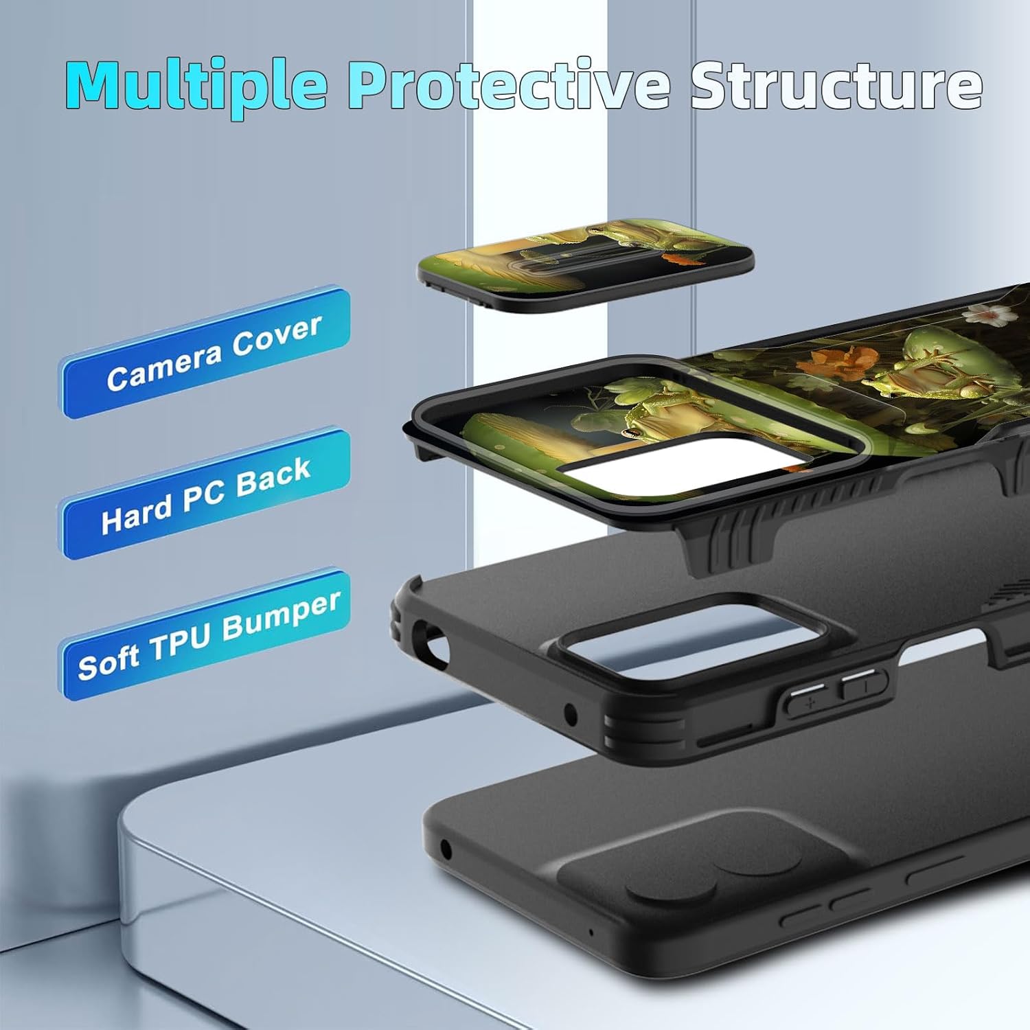 Detalle de Wiaekosef phone case for Moto G Play 4G 2024